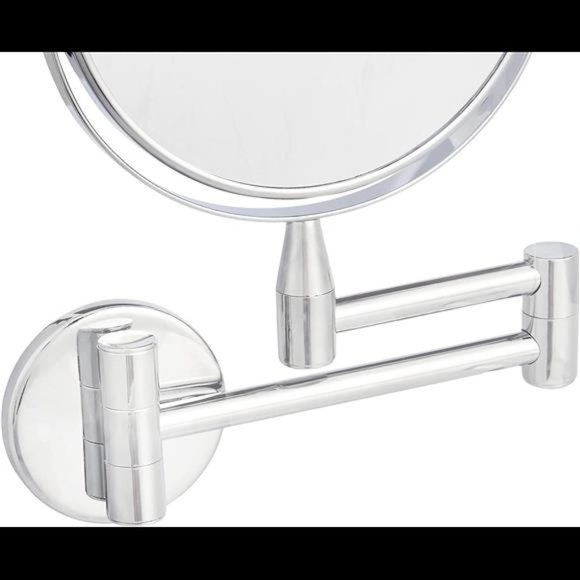 Wall Mounted Vanity Makeup Mirror 1X/5X Magnification Extendable Double Sided - Picture 5 of 5